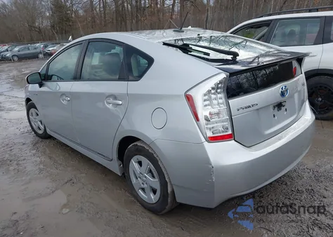 2011 Toyota Prius Two from USA, damaged, VIN JTDKN3DU7B1369007